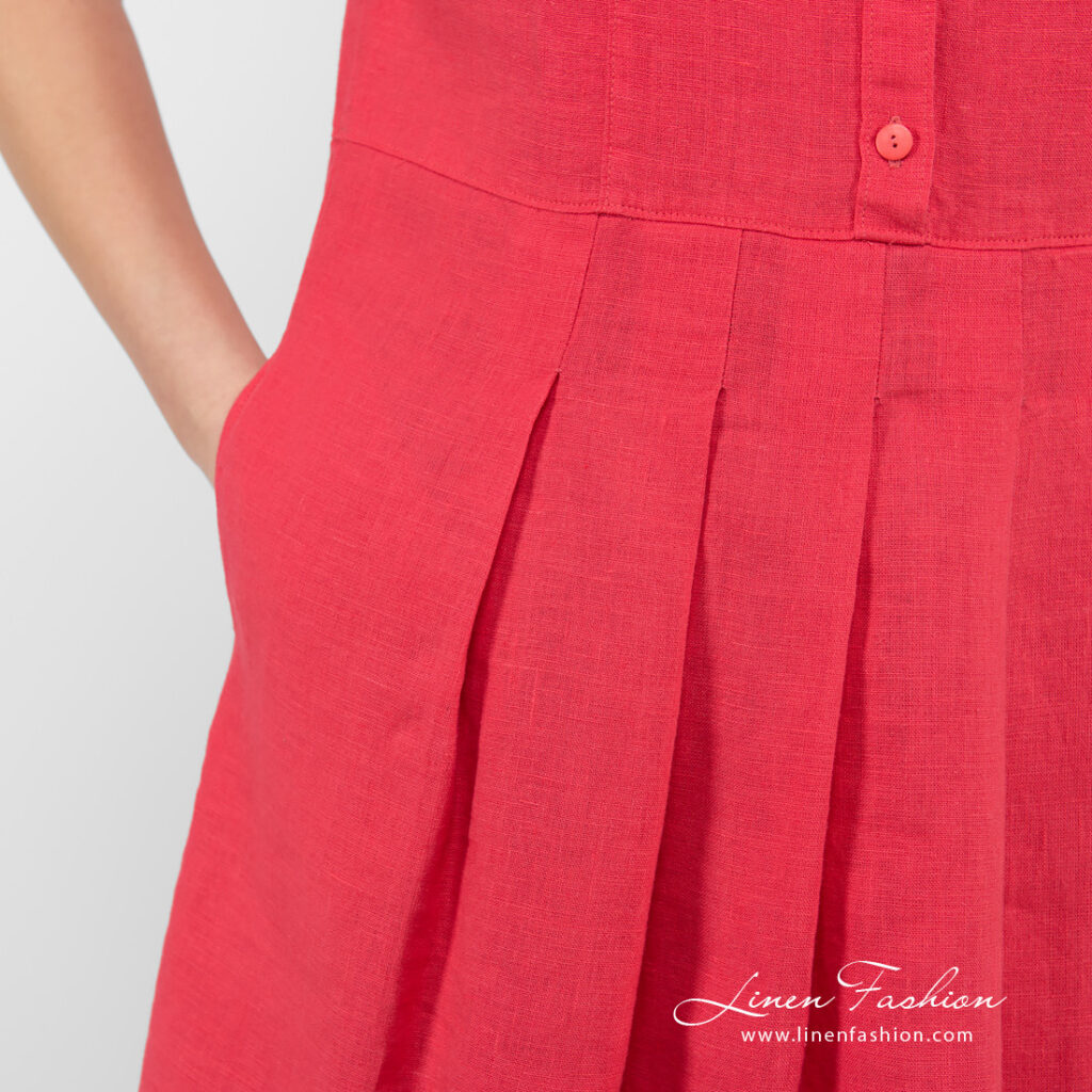 NICOLE Robe rouge 5 NICOLE Robe rouge – Image 5