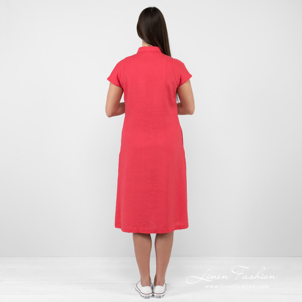 NICOLE Robe rouge 6 NICOLE Robe rouge – Image 6