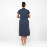 NICOLE Robe bleu foncé