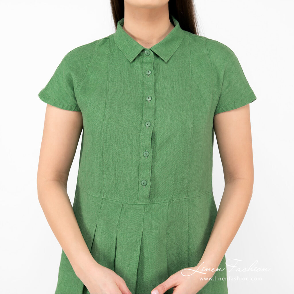 NICOLE Robe verte 5 NICOLE Robe verte – Image 5