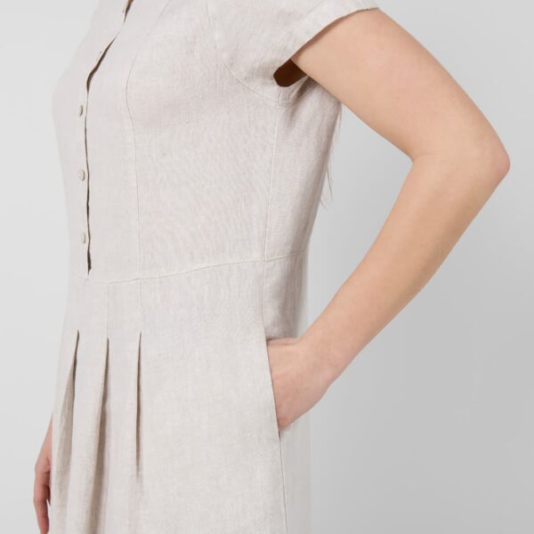 NICOLE Robe beige – Image 6