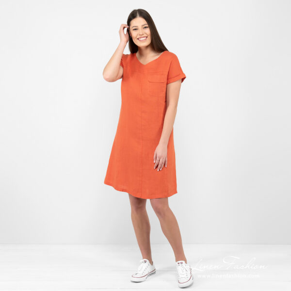 TIFANNY Robe orange