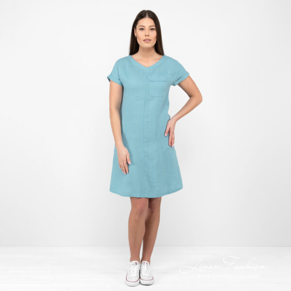 TIFANNY Robe turquoise
