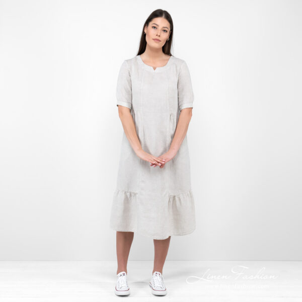 LEONA Robe beige