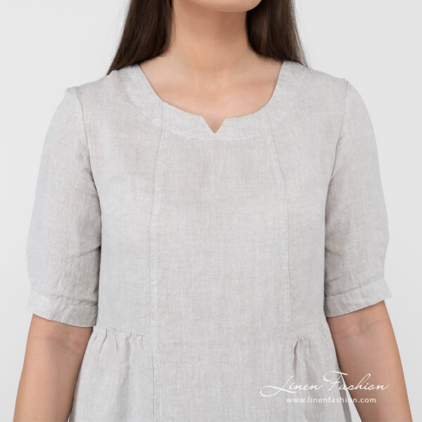 LEONA Robe beige – Image 5