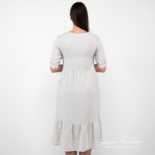 LEONA Robe beige – Image 6