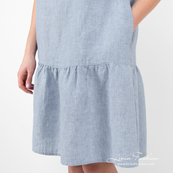 MEIRA Robe bleue – Image 5