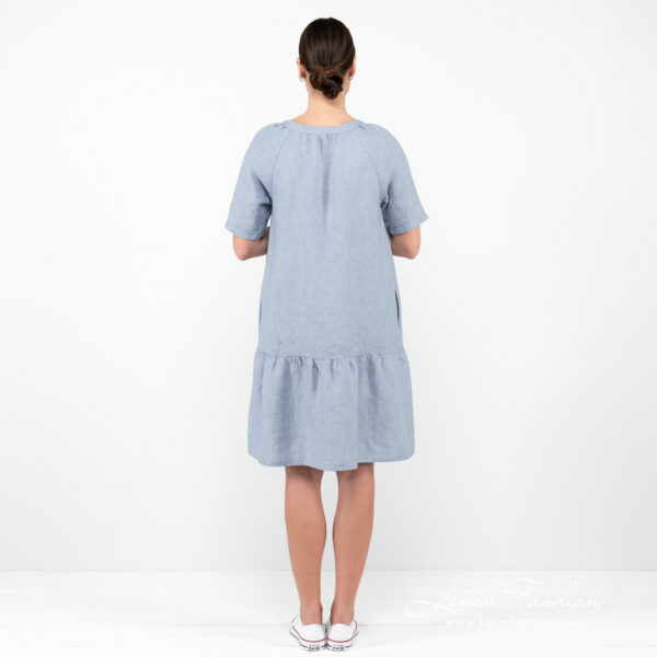 MEIRA Robe bleue – Image 6