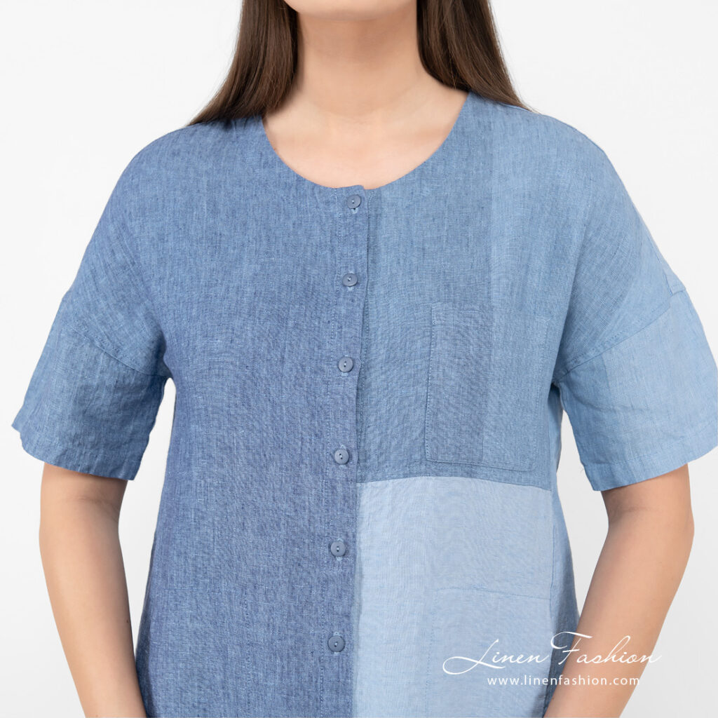 ALANA Robe bleue 5 ALANA Robe bleue – Image 5