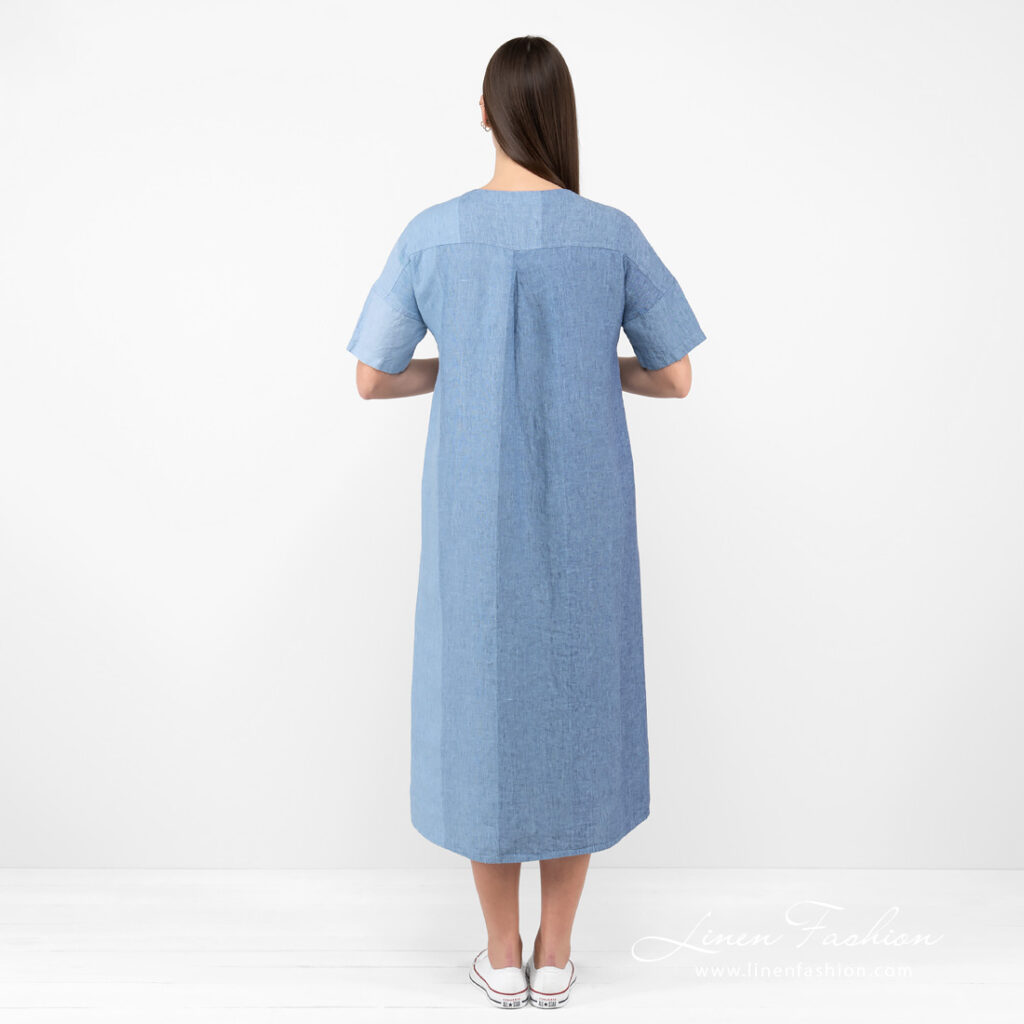 ALANA Robe bleue 6 ALANA Robe bleue – Image 6