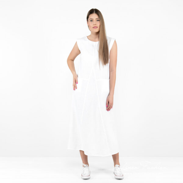 ELLE Robe blanche – Image 2