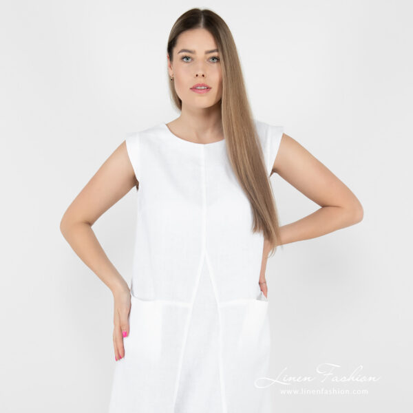 ELLE Robe blanche – Image 4