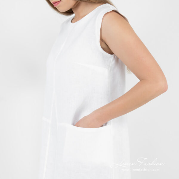 ELLE Robe blanche – Image 5
