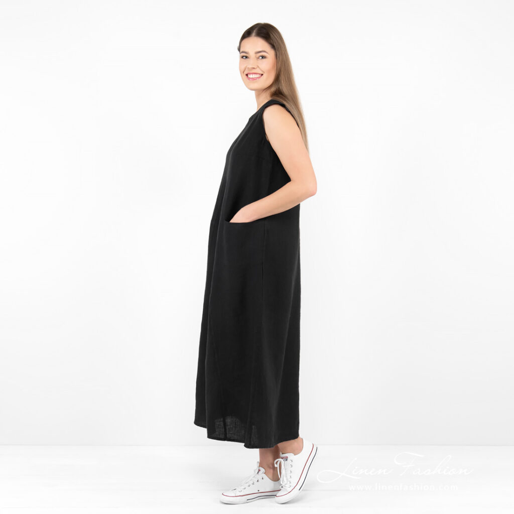 ELLE Robe noire 5 ELLE Robe noire – Image 5
