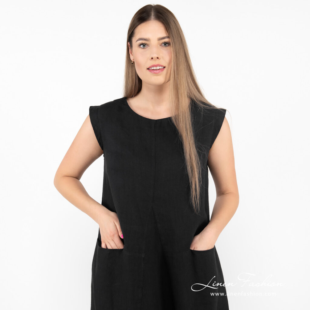 ELLE Robe noire 4 ELLE Robe noire – Image 4