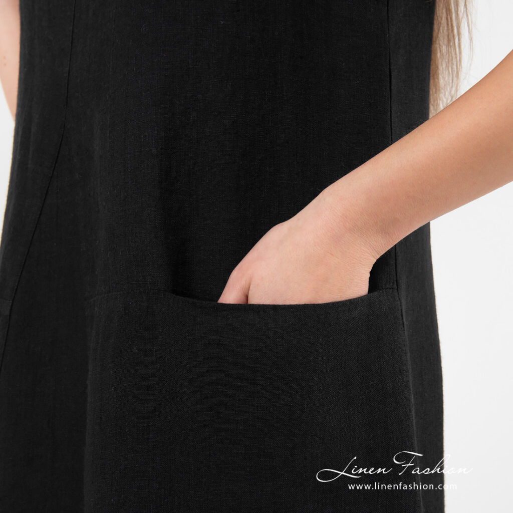 ELLE Robe noire 3 ELLE Robe noire – Image 3