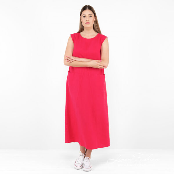 ELLE Robe fuchsia