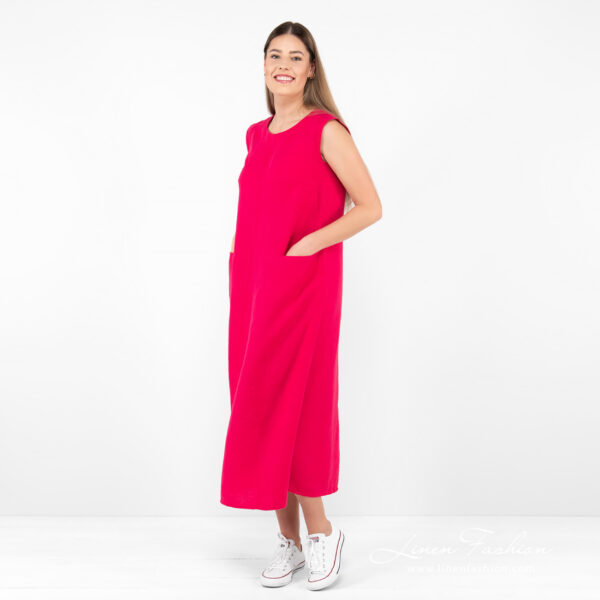 ELLE Robe fuchsia – Image 5
