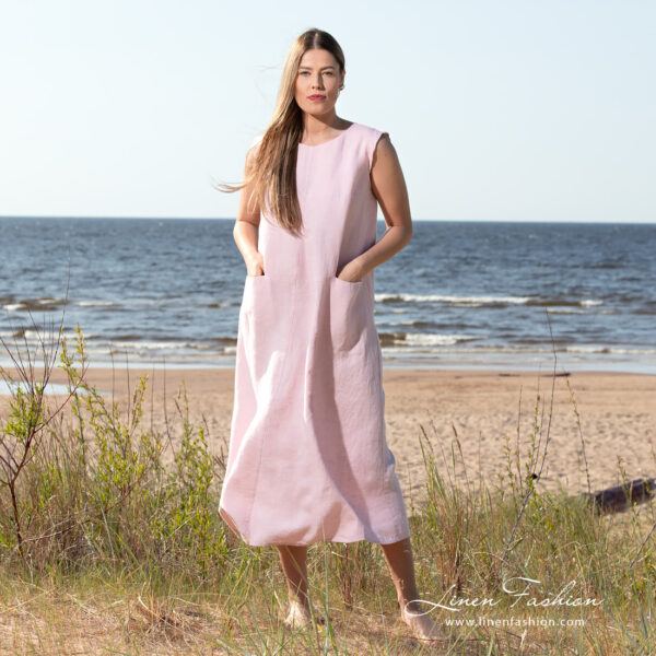 ELLE Robe rose