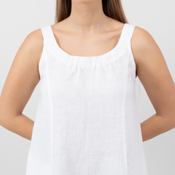 MINA Robe blanche – Image 4