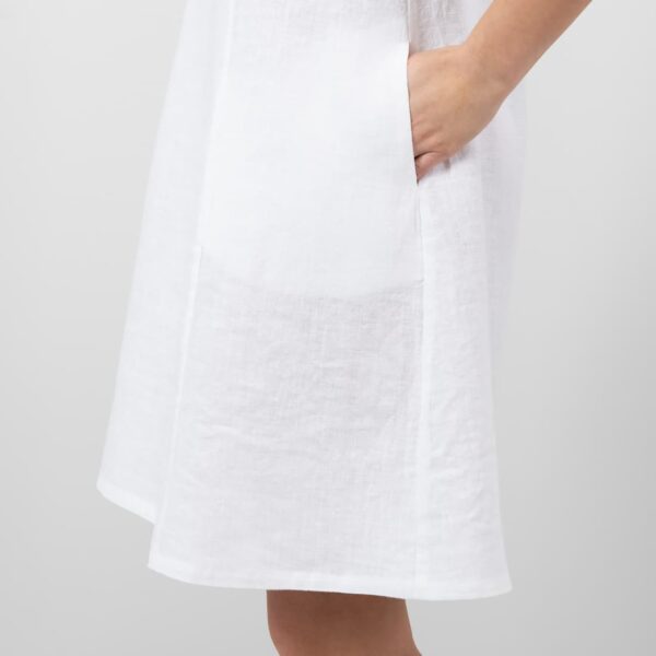 MINA Robe blanche – Image 5
