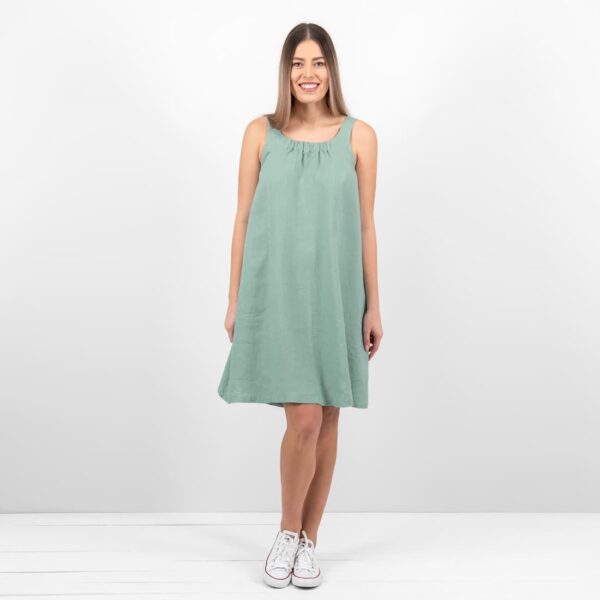 MINA Robe vert d'eau