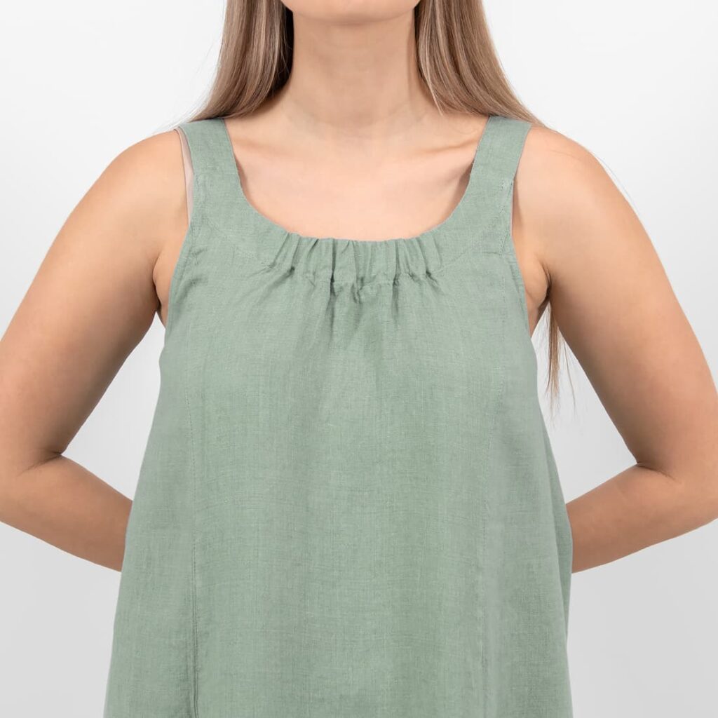 MINA Robe vert d'eau 4 MINA Robe vert d'eau – Image 4