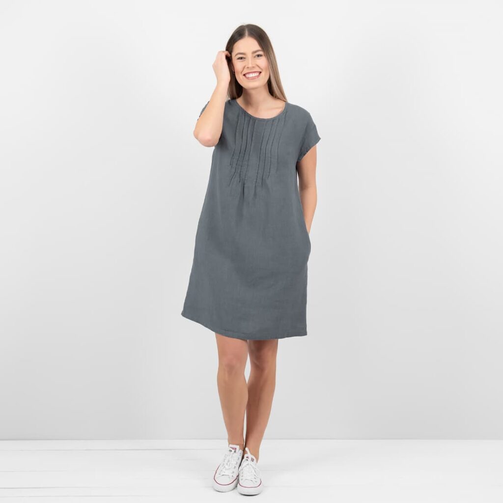 MIREN Robe grise 2 MIREN Robe grise – Image 2