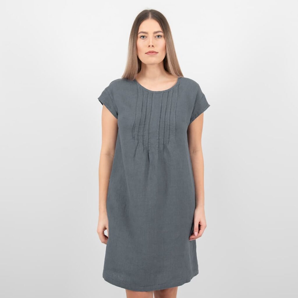MIREN Robe grise 3 MIREN Robe grise – Image 3