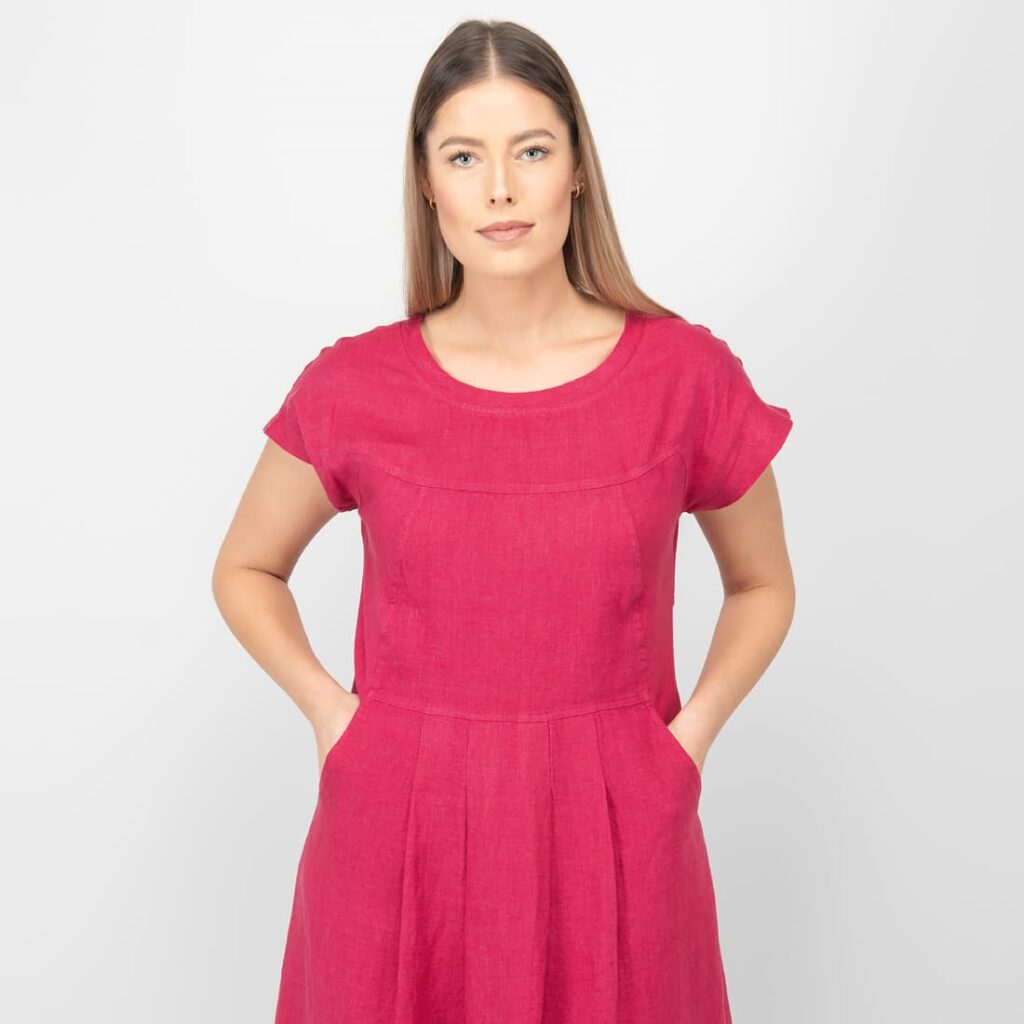 VERENA Robe rouge 4 VERENA Robe rouge – Image 4