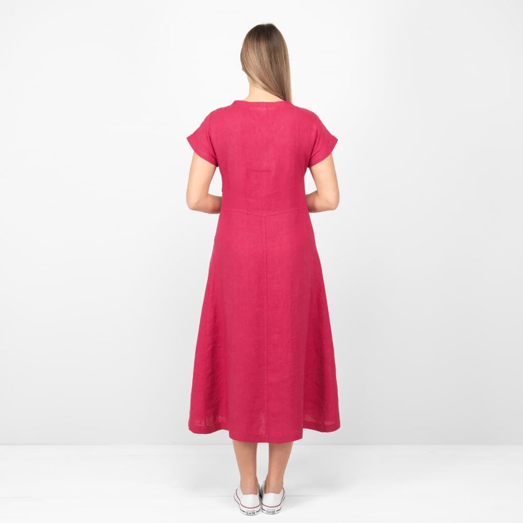 VERENA Robe rouge 6 VERENA Robe rouge – Image 6