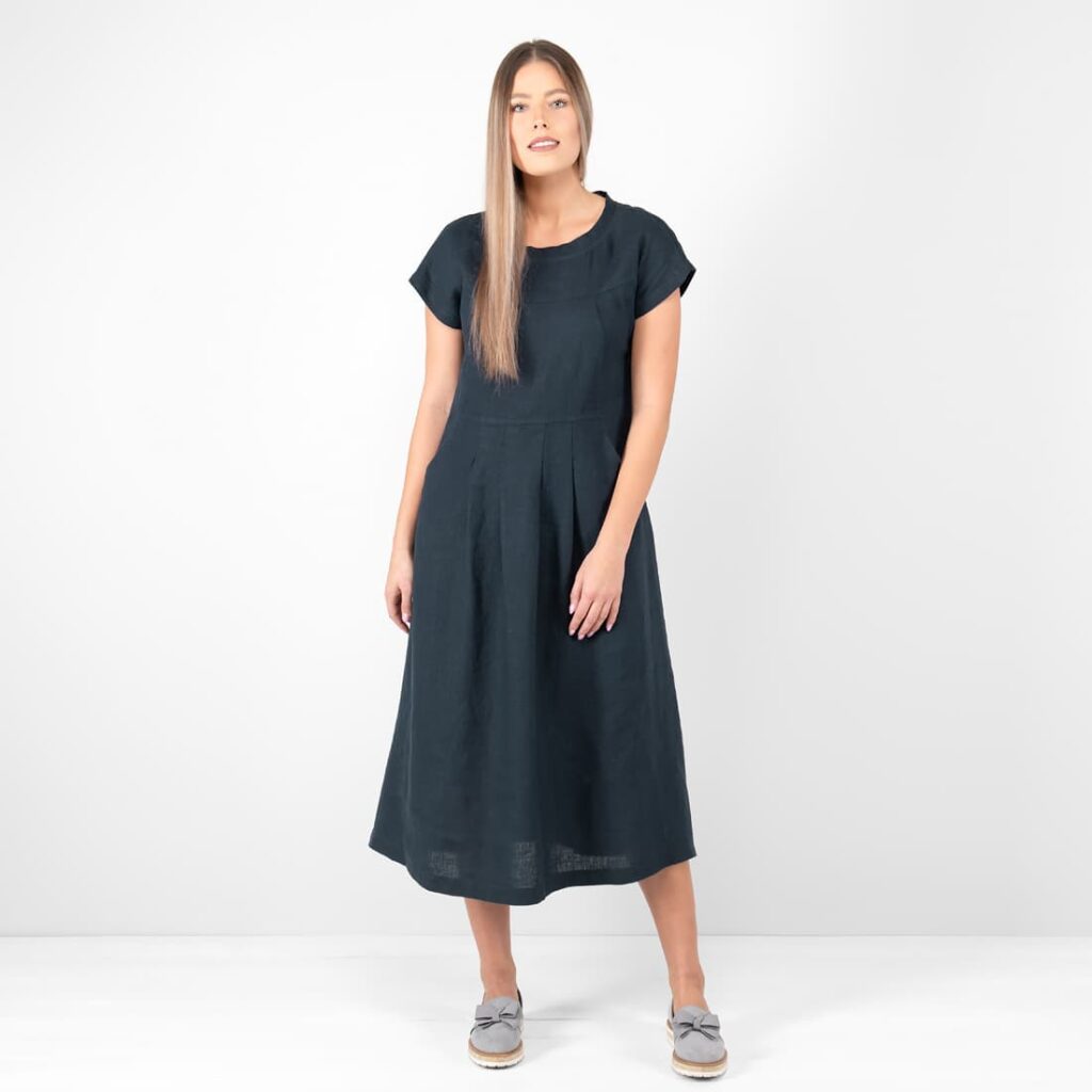 VERENA Robe marine 3 VERENA Robe marine – Image 3