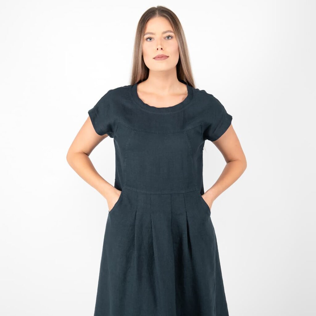 VERENA Robe marine 4 VERENA Robe marine – Image 4