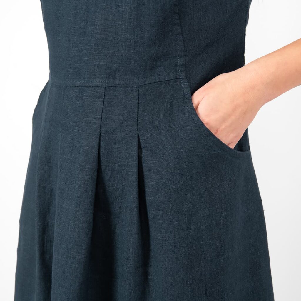 VERENA Robe marine 5 VERENA Robe marine – Image 5