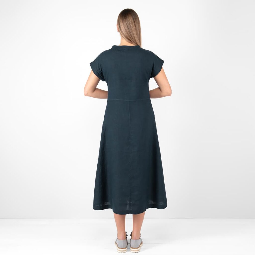 VERENA Robe marine 6 VERENA Robe marine – Image 6