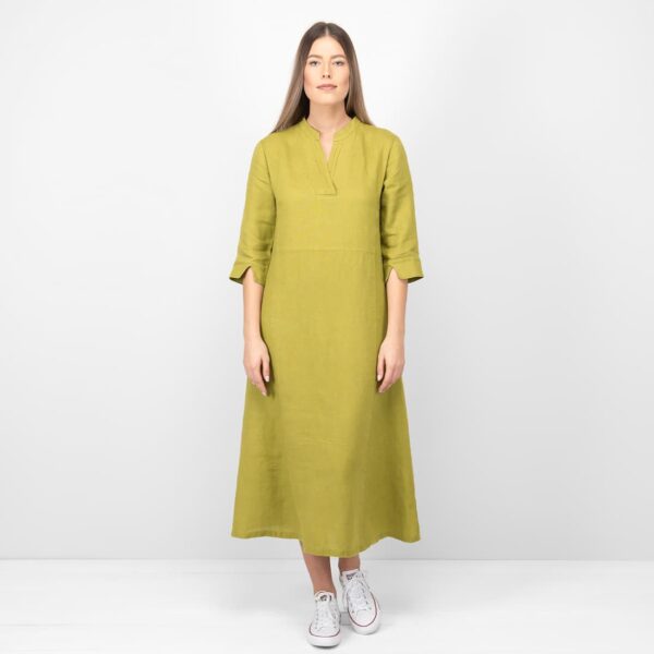 VENA Robe vert pomme