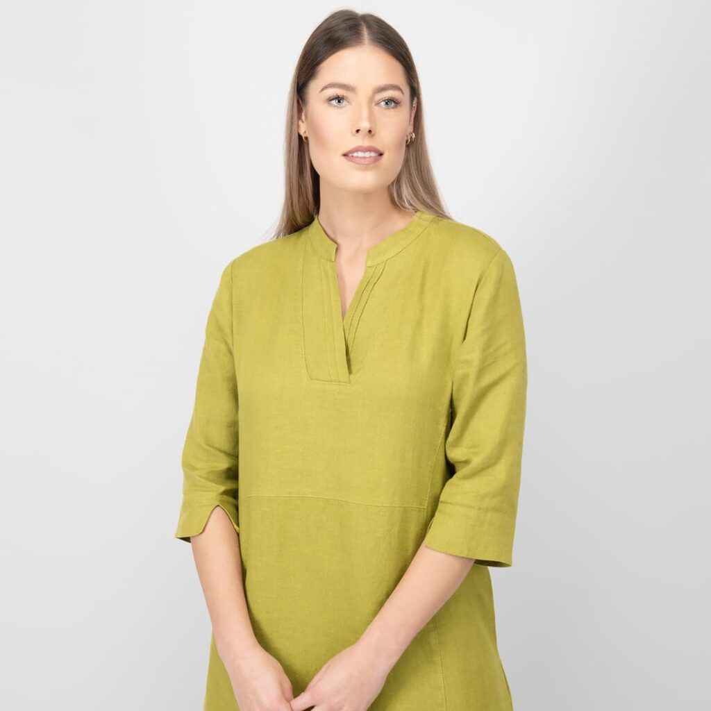 VENA Robe vert pomme 4 VENA Robe vert pomme – Image 4