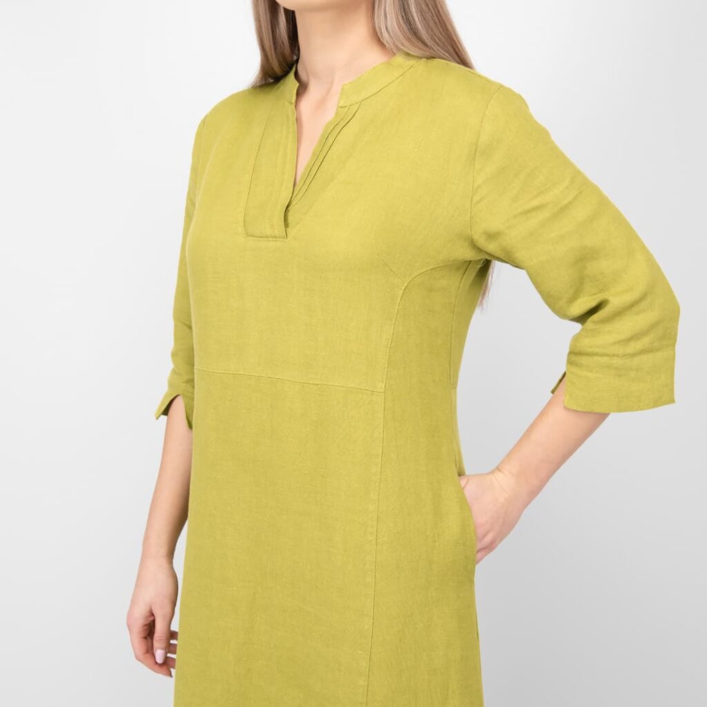 VENA Robe vert pomme 5 VENA Robe vert pomme – Image 5