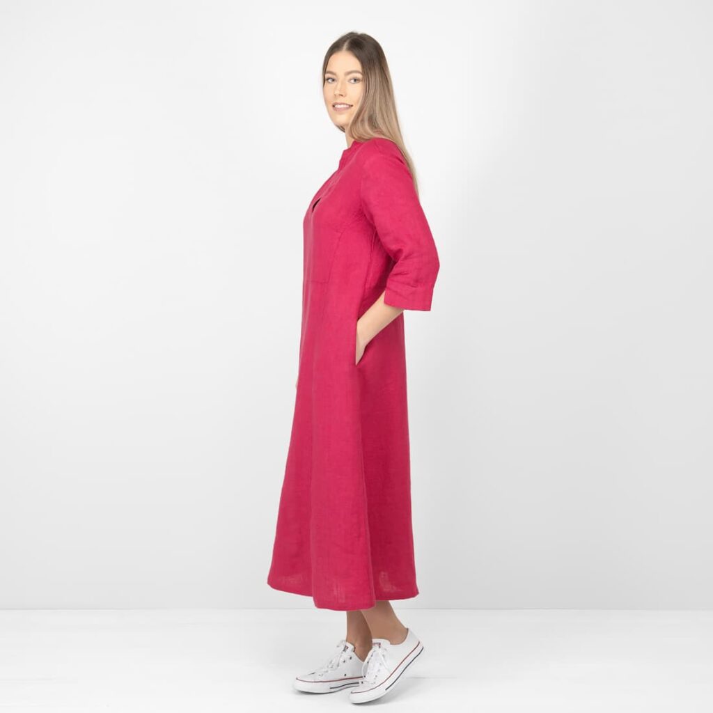 VENA Robe rouge 2 VENA Robe rouge – Image 2