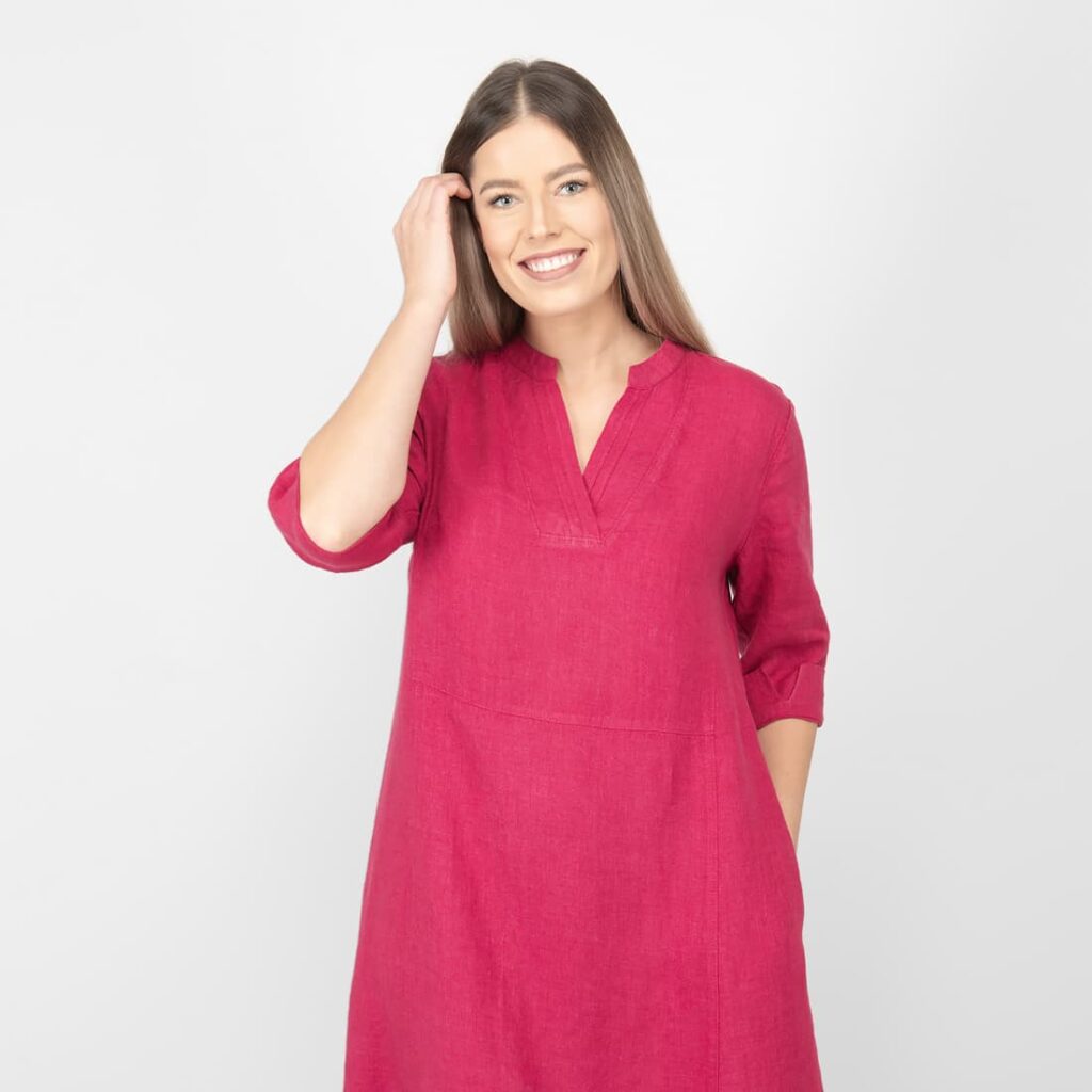 VENA Robe rouge 3 VENA Robe rouge – Image 3