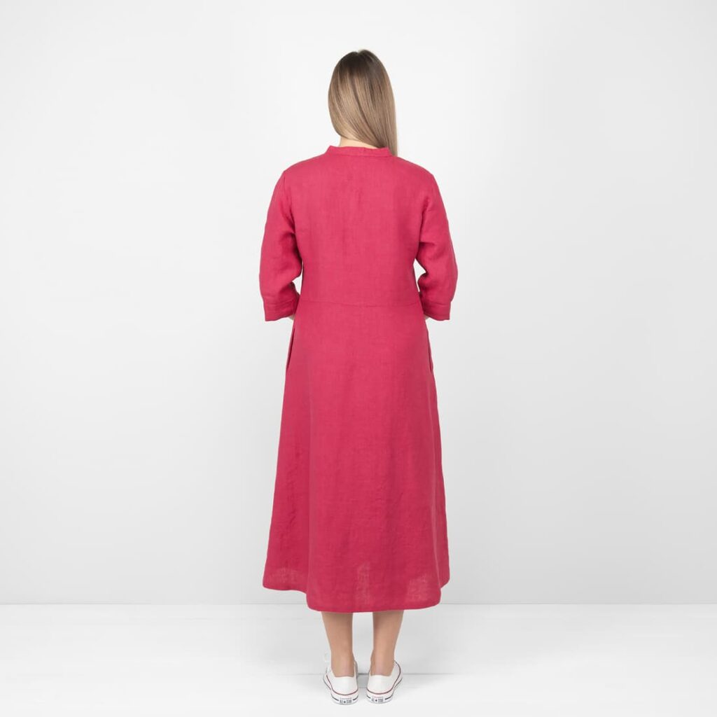 VENA Robe rouge 5 VENA Robe rouge – Image 5