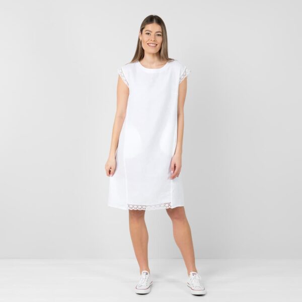 MILDA Robe blanche