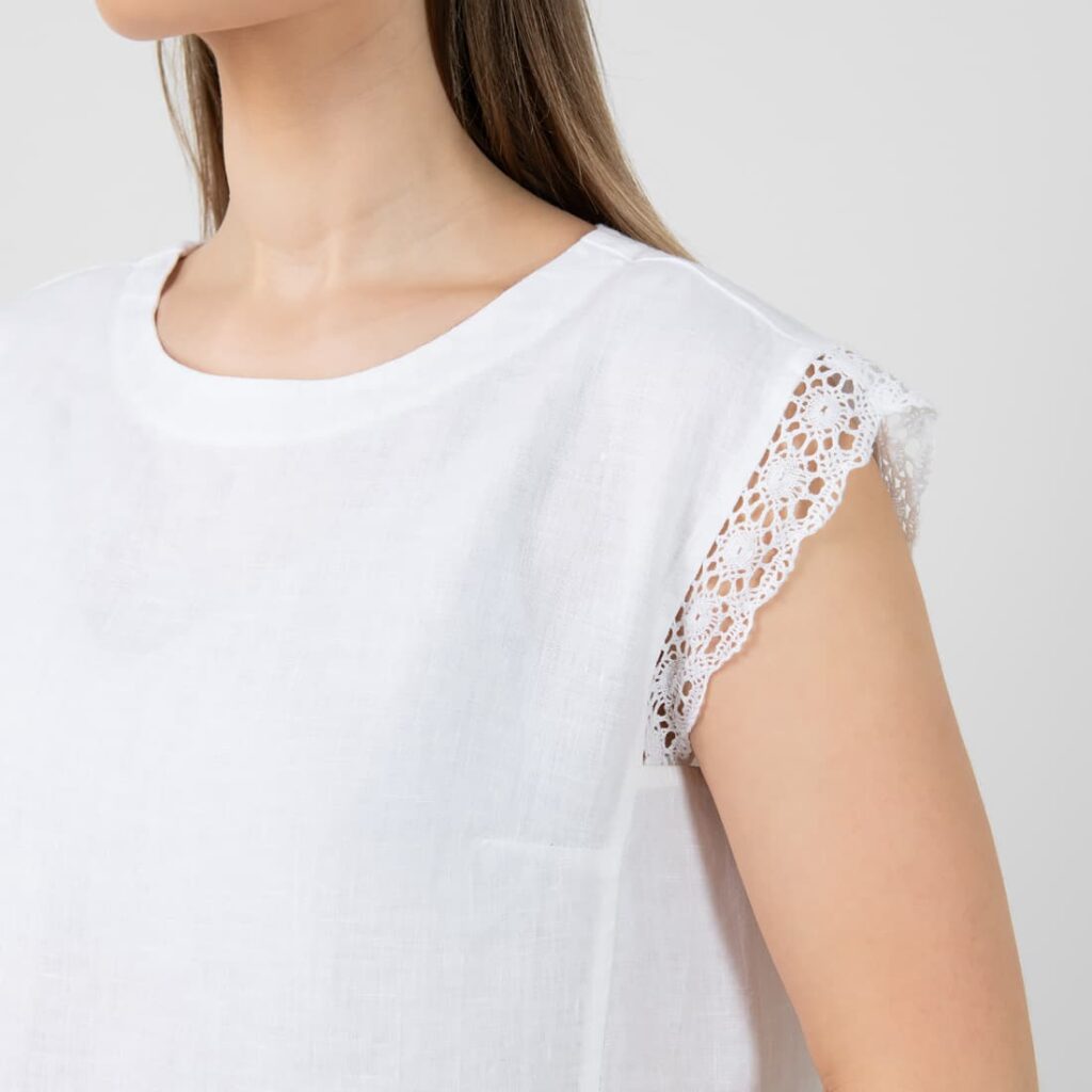 MILDA Robe blanche 3 MILDA Robe blanche – Image 3