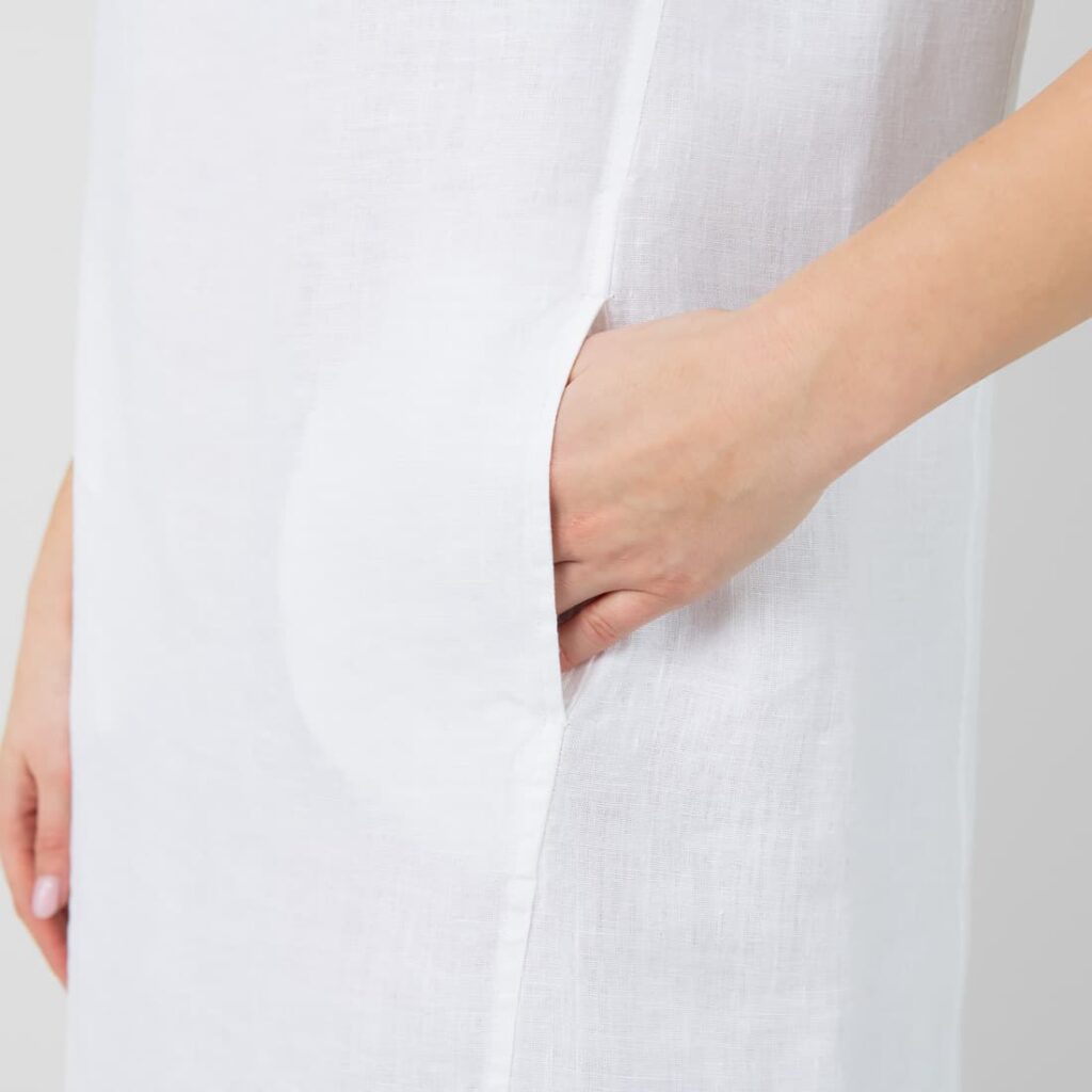 MILDA Robe blanche 4 MILDA Robe blanche – Image 4