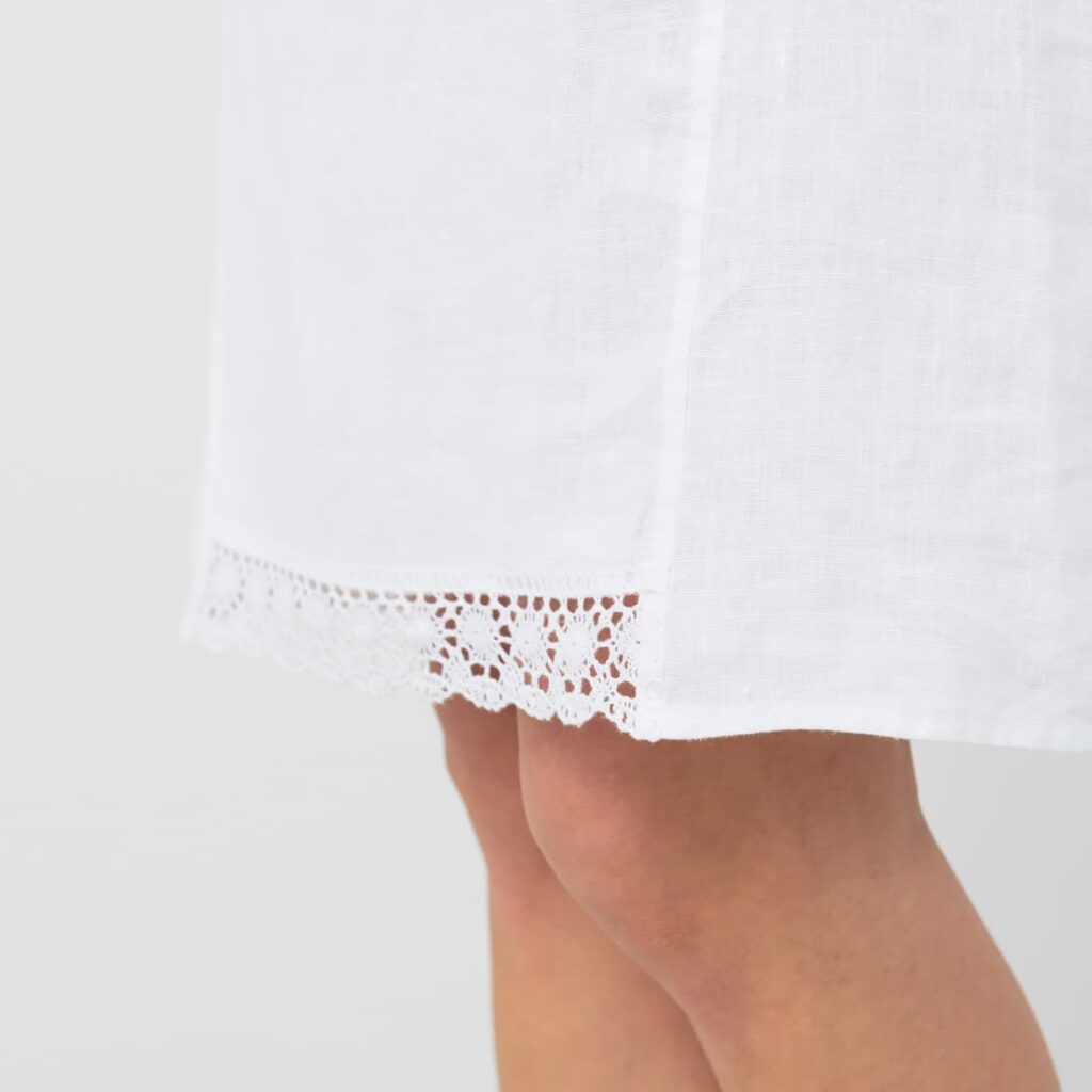 MILDA Robe blanche 5 MILDA Robe blanche – Image 5