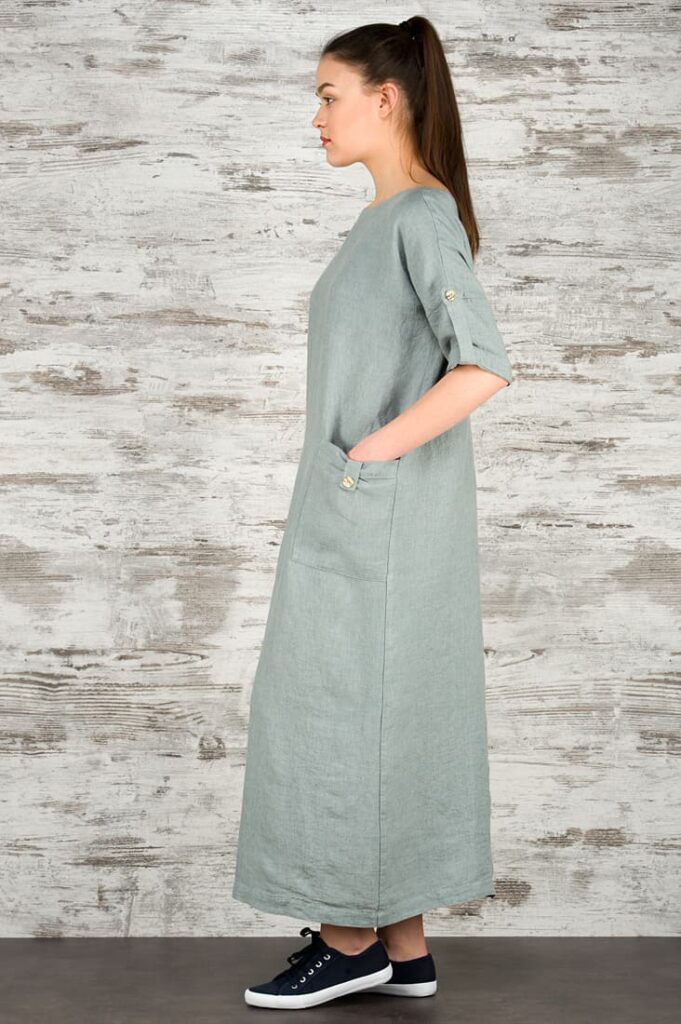 MAROCCO Robe bleuâtre 4 MAROCCO Robe bleuâtre – Image 4