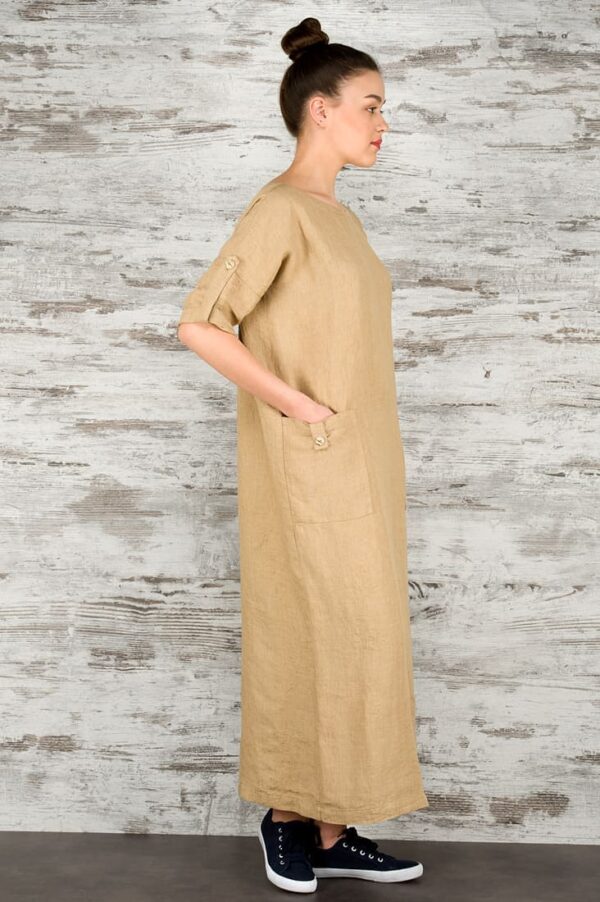 MAROCCO Robe brune – Image 3