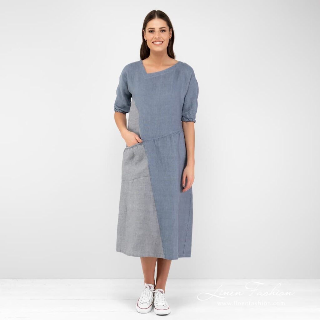 INDI Robe bleue 2 INDI Robe bleue – Image 2