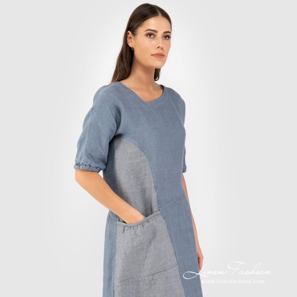 INDI Robe bleue 3 INDI Robe bleue – Image 3