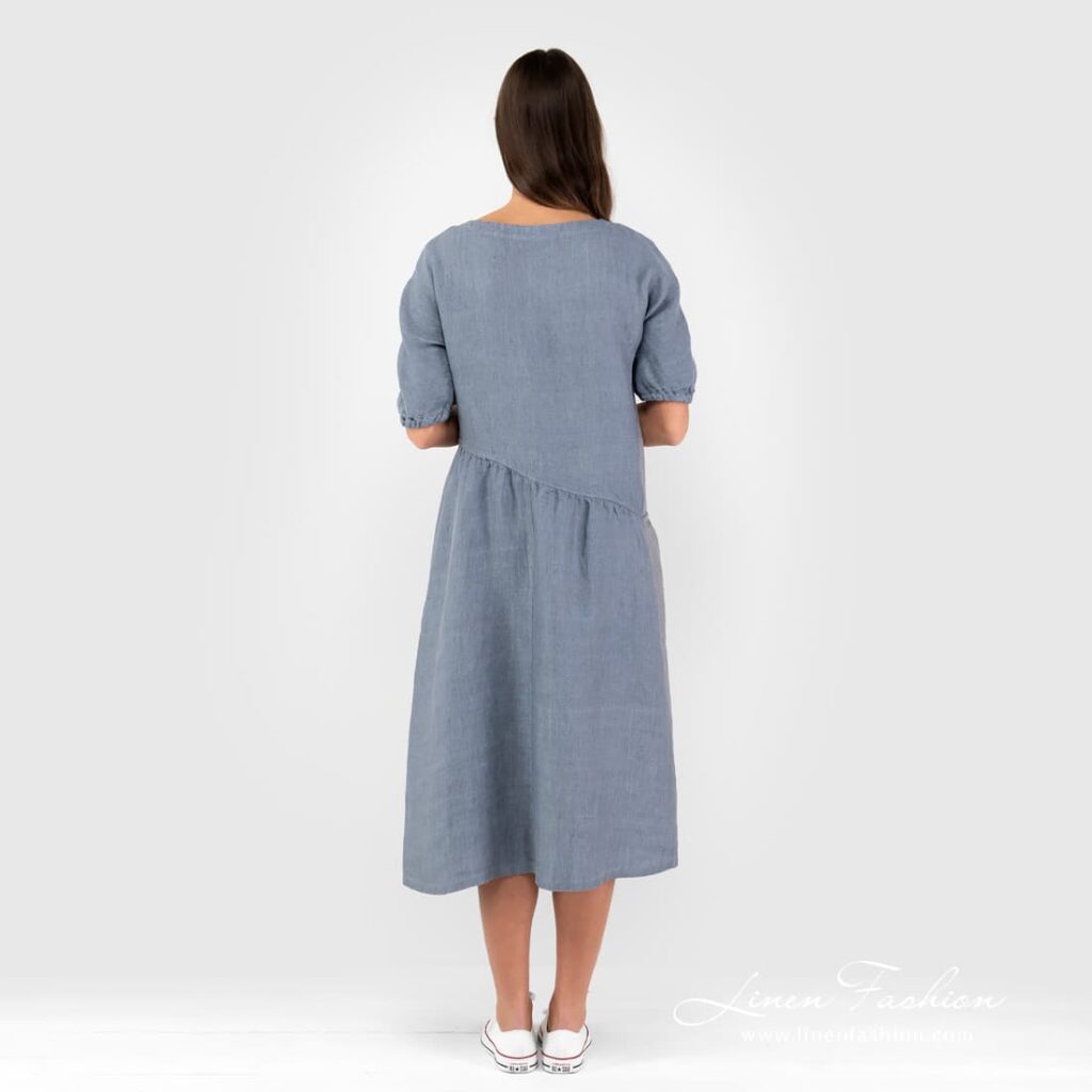 INDI Robe bleue 5 INDI Robe bleue – Image 5